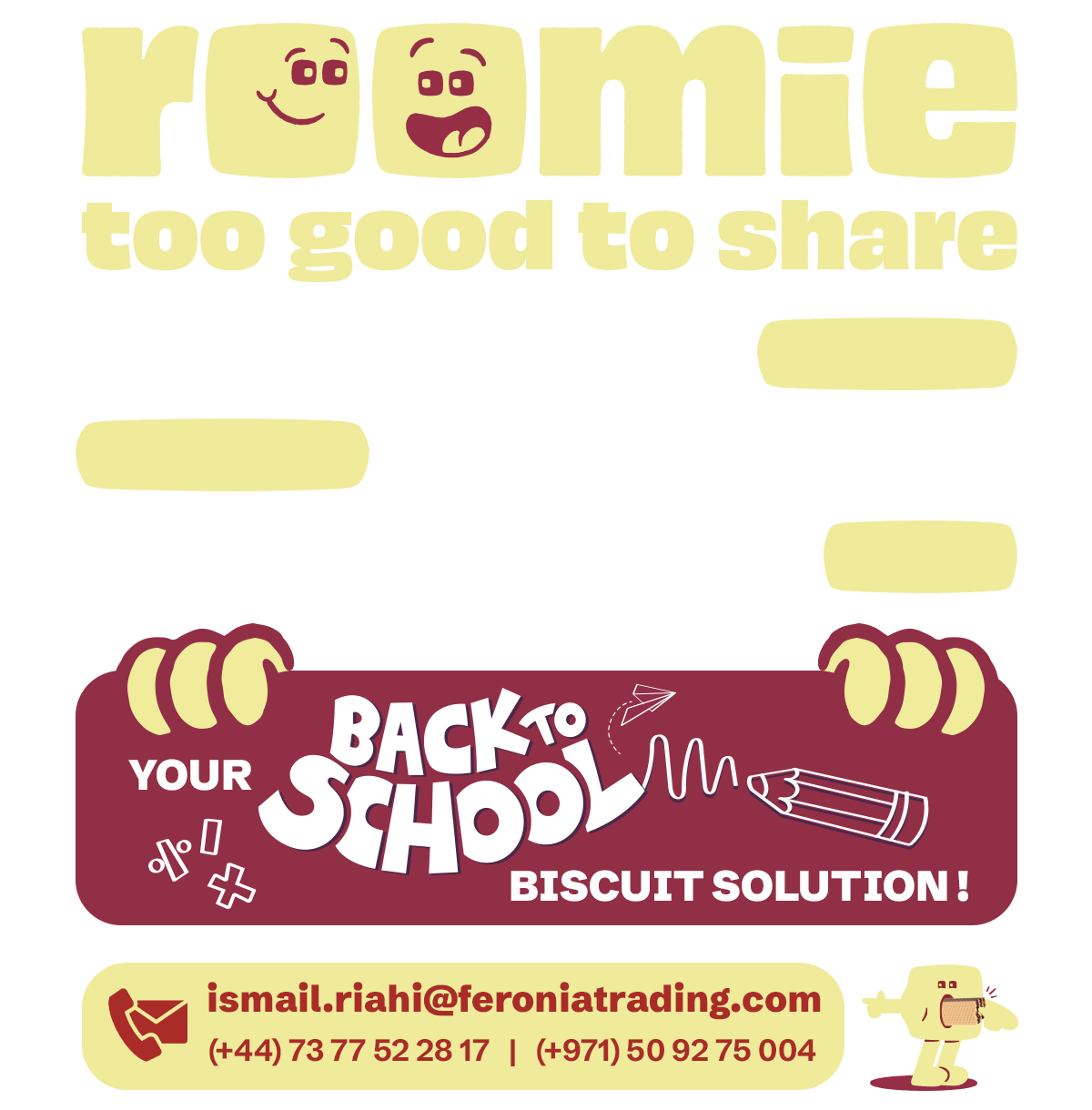 Roomie Biscuits - Too Good To Share